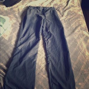 Greys Anatomy charcoal drawstring scrub pants